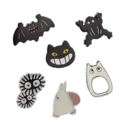 Maison Ghibli Jewellery-Totoro Opening Pierced Earrings Set Of 6 - My Neighbor Totoro