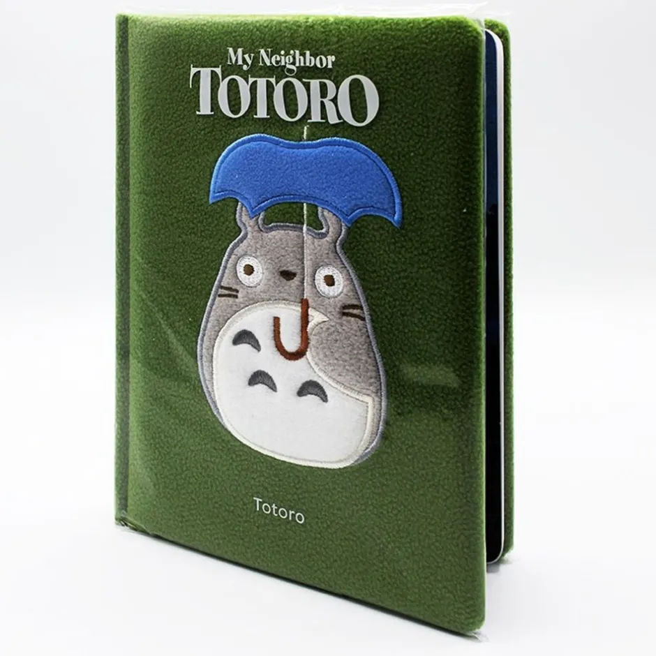Maison Ghibli Notebooks And Notepads-Totoro Plush Journal - My Neighbor Totoro