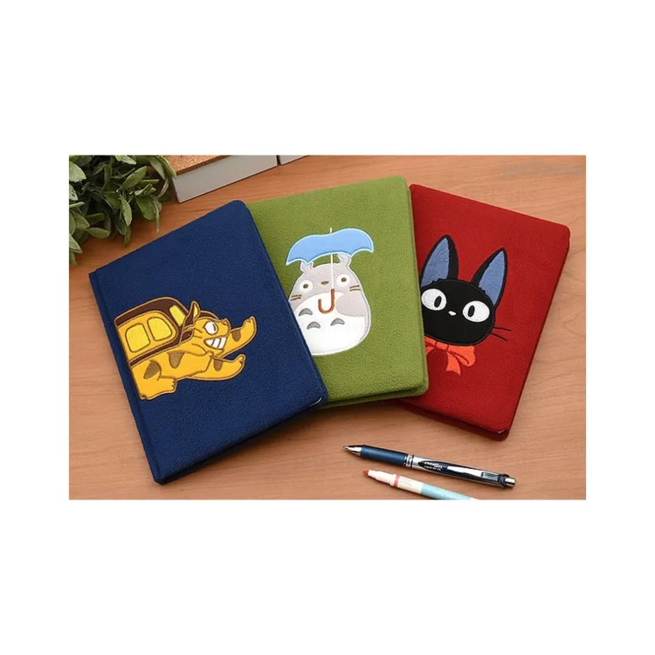 Maison Ghibli Notebooks And Notepads-Totoro Plush Journal - My Neighbor Totoro