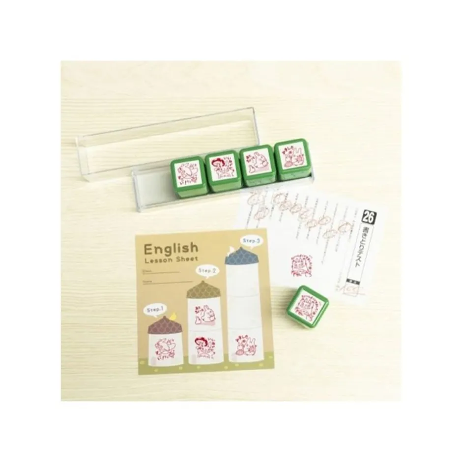 Maison Ghibli Small Equipment-Totoro Stamp Set In Action - My Neighbor Totoro