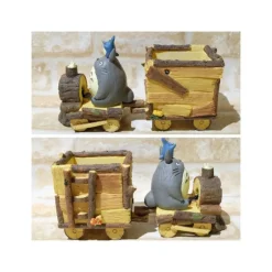 Maison Ghibli Decoration-Totoro Train Flower Bucket - My Neigbour Totoro