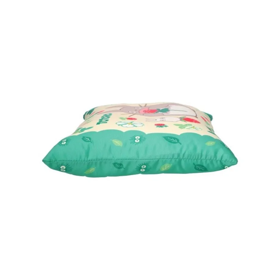 Maison Ghibli Furniture-Totoro With Strawberries Pillow 28 X 39 Cm - My Neighbor Totoro