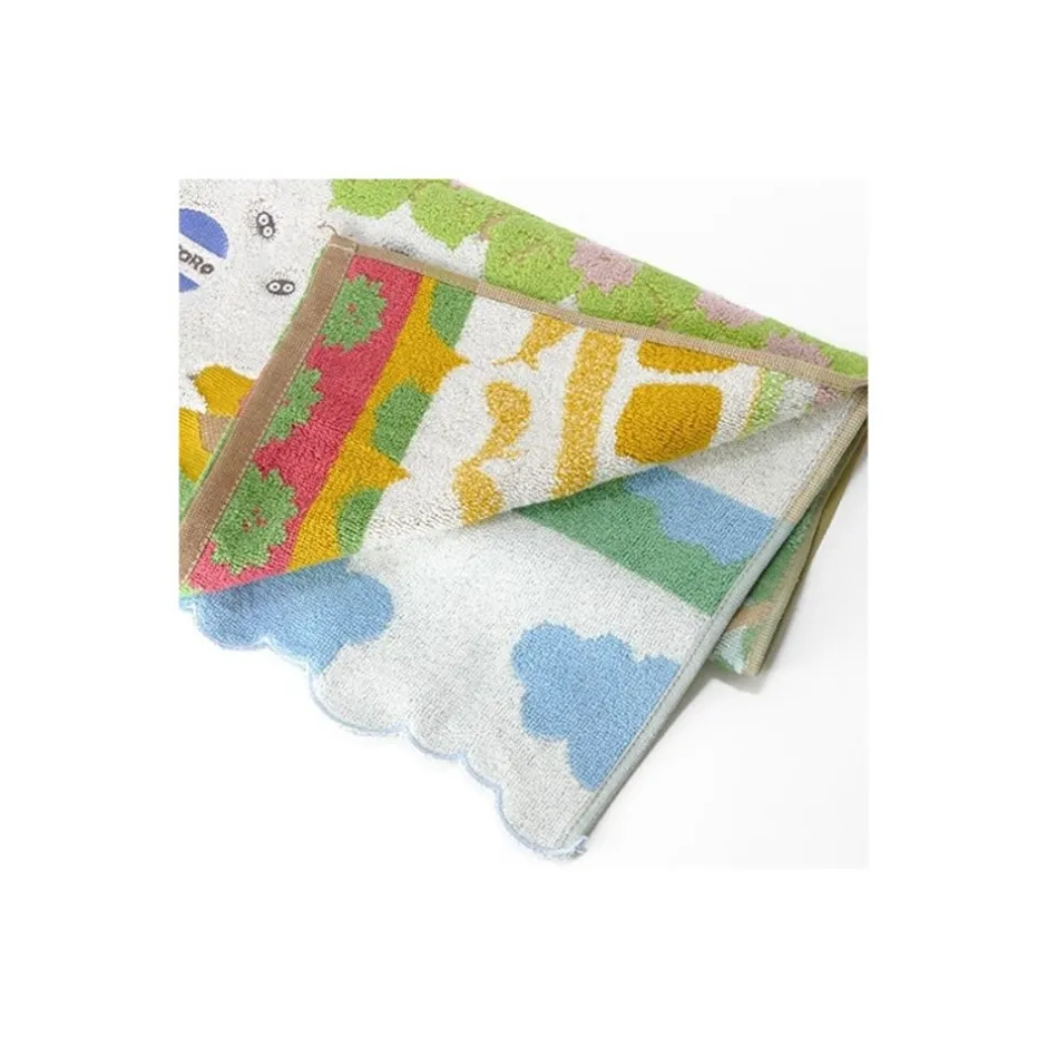 Maison Ghibli Household Linen-Towel Catbus On It'S Way 34X80 Cm - My Neighbor Totoro