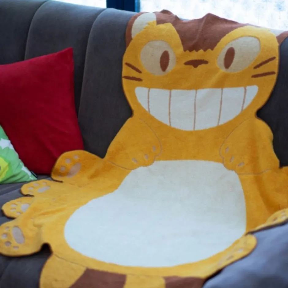 Maison Ghibli Household Linen-Towel Catbus Silhouette 87 X 120 Cm - My Neighbor Totoro