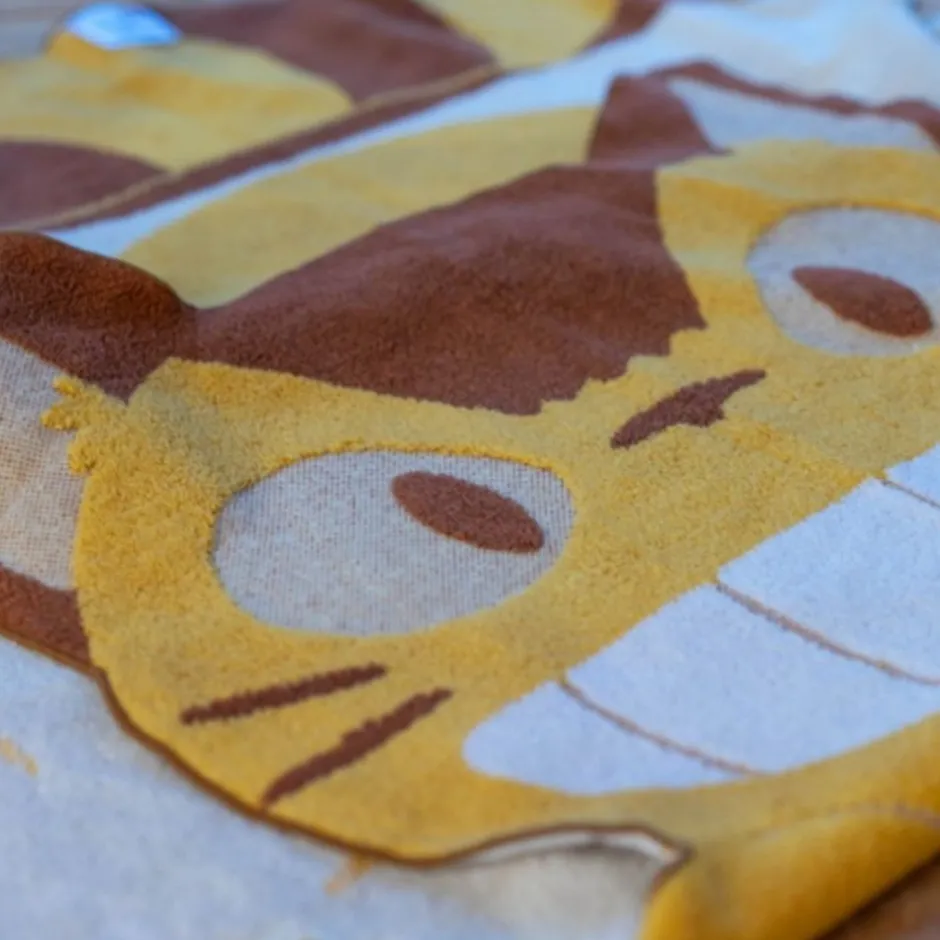 Maison Ghibli Household Linen-Towel Catbus Silhouette 87 X 120 Cm - My Neighbor Totoro