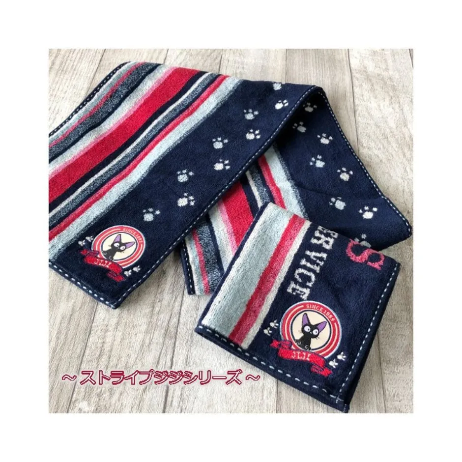 Maison Ghibli Household Linen-Towel Jiji Footprints 34X80 Cm - Kiki'S Delivery Service
