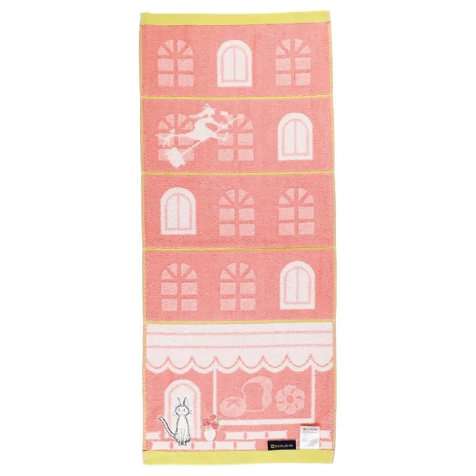 Maison Ghibli Household Linen-Towel Jiji Street Corner 34X80 Cm - Kiki'S Delivery Service
