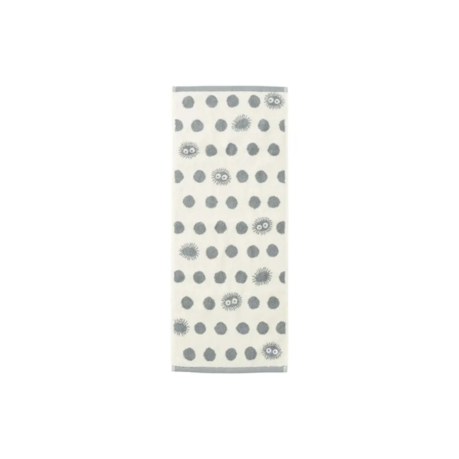 Maison Ghibli Household Linen-Towel Kurosuke Silhouette 33X80 Cm - My Neighbour Totoro