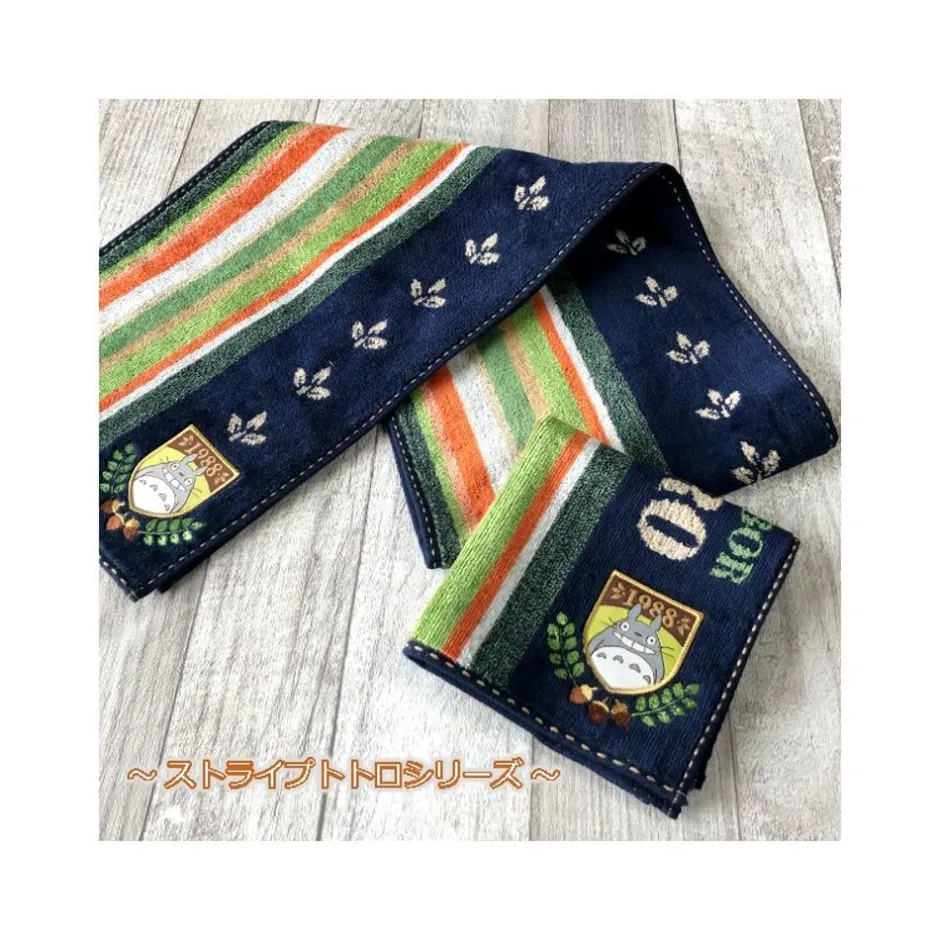 Maison Ghibli Household Linen-Towel Leaves Totoro 34X80 Cm - My Neighbor Totoro