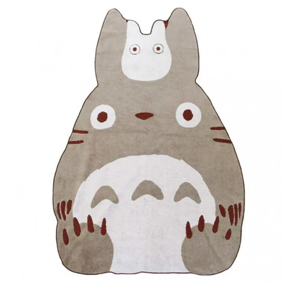 Maison Ghibli Household Linen-Towel Silhouette Totoro 80 X 115 Cm - My Neighbor Totoro