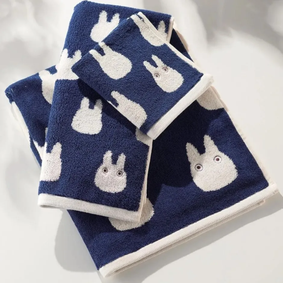 Maison Ghibli Household Linen-Towel Small Totoro Silhouette 33X80 Cm - My Neighbor Totoro