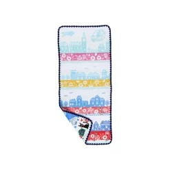 Maison Ghibli Household Linen-Towel Streets Of Paris 34X80 Cm - Kiki'S Delivery Service