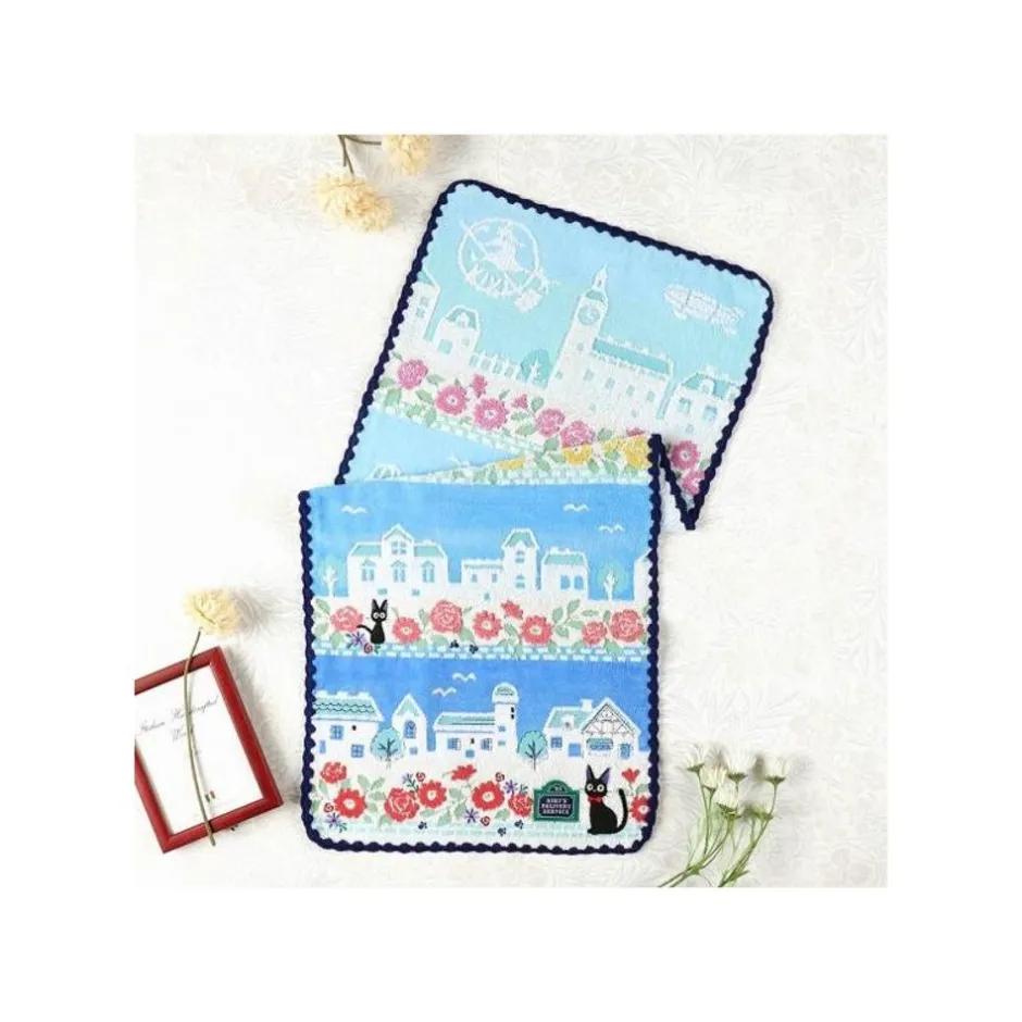 Maison Ghibli Household Linen-Towel Streets Of Paris 34X80 Cm - Kiki'S Delivery Service