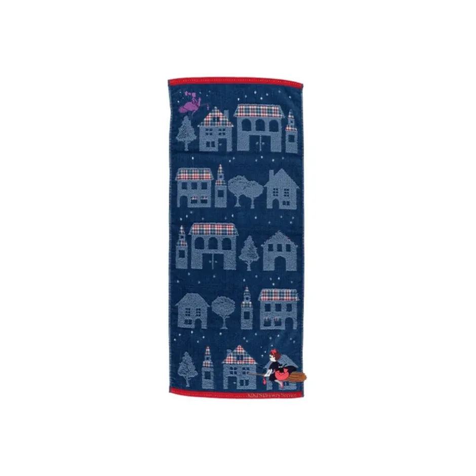 Maison Ghibli Household Linen-Towel The Night Of Departure 34X80 Cm - Kiki'S Delivery Service