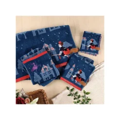 Maison Ghibli Household Linen-Towel The Night Of Departure 34X80 Cm - Kiki'S Delivery Service