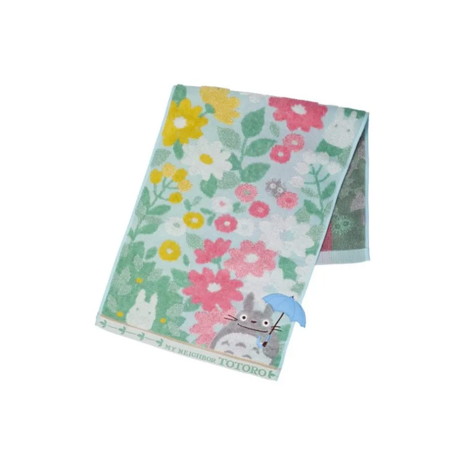 Maison Ghibli Household Linen-Towel Totoro Flower Fields 34X80 Cm - My Neighbor Totoro