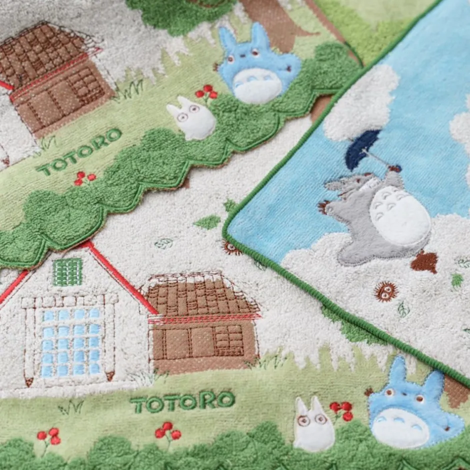 Maison Ghibli Household Linen-Towel Totoro In The Sky 34X80 Cm - My Neighbor Totoro