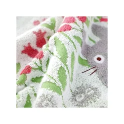 Maison Ghibli Household Linen-Towel Totoro Wild Flowers 34X80 Cm - My Neighbor Totoro
