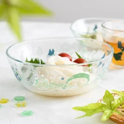 Maison Ghibli Kitchenware-Transparent Bowl 17Cm Chasing Acorns - My Neighbor Totoro