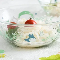 Maison Ghibli Kitchenware-Transparent Bowl 17Cm Chasing Acorns - My Neighbor Totoro