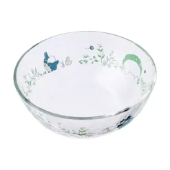 Maison Ghibli Kitchenware-Transparent Bowl 17Cm Chasing Acorns - My Neighbor Totoro