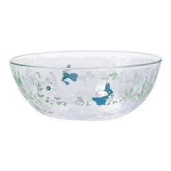 Maison Ghibli Kitchenware-Transparent Bowl 17Cm Chasing Acorns - My Neighbor Totoro