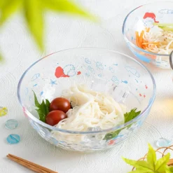 Maison Ghibli Kitchenware-Transparent Bowl 17Cm Ponyo Under The Sea - Ponyo On The Cliff