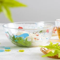Maison Ghibli Kitchenware-Transparent Bowl 17Cm Ponyo Under The Sea - Ponyo On The Cliff