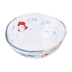 Maison Ghibli Kitchenware-Transparent Bowl 13Cm Ponyo Under The Sea - Ponyo On The Cliff