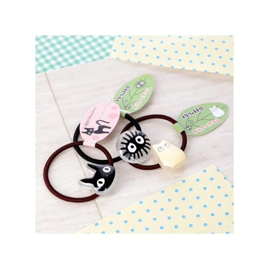 Maison Ghibli Accessories-Transparent Button Style Hair Band Soot Sprites - My Neighbor Totoro