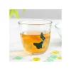 Maison Ghibli Kitchenware-Transparent Glass Chasing Acorns - My Neighbor Totoro