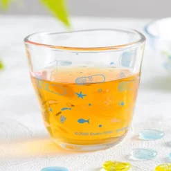 Maison Ghibli Kitchenware-Transparent Glass Ponyo Under The Sea - Ponyo On The Cliff