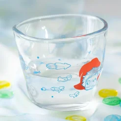 Maison Ghibli Kitchenware-Transparent Glass Ponyo Under The Sea - Ponyo On The Cliff