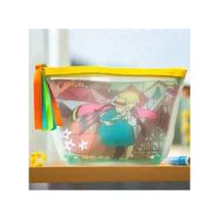 Maison Ghibli Accessories-Transparent Pouch Embroidered - Howl'S Moving Castle