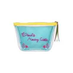 Maison Ghibli Accessories-Transparent Pouch Embroidered - Howl'S Moving Castle