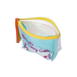 Maison Ghibli Accessories-Transparent Pouch Embroidered - Howl'S Moving Castle