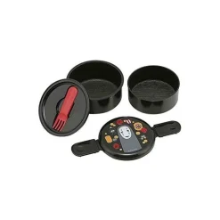 Maison Ghibli Kitchenware-Two Layers Round Shape Lunch Box No Face & Lantern - Spirited Away