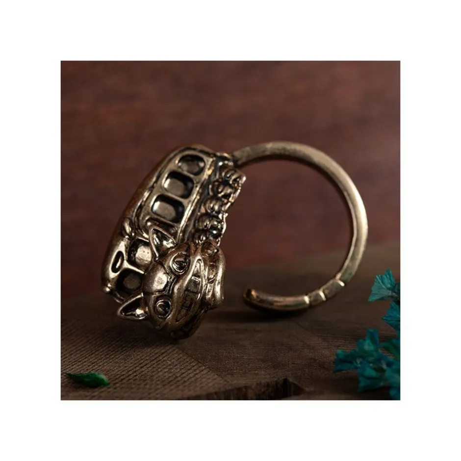 Maison Ghibli Jewellery-Vintage Ring Catbus - My Neighbor Totoro