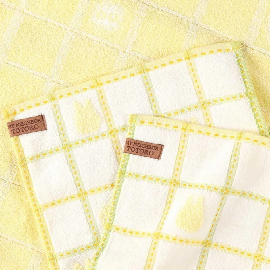 Maison Ghibli Household Linen-Waffle Mini Towel Totoro 25X25 Cm - My Neighbor Totoro
