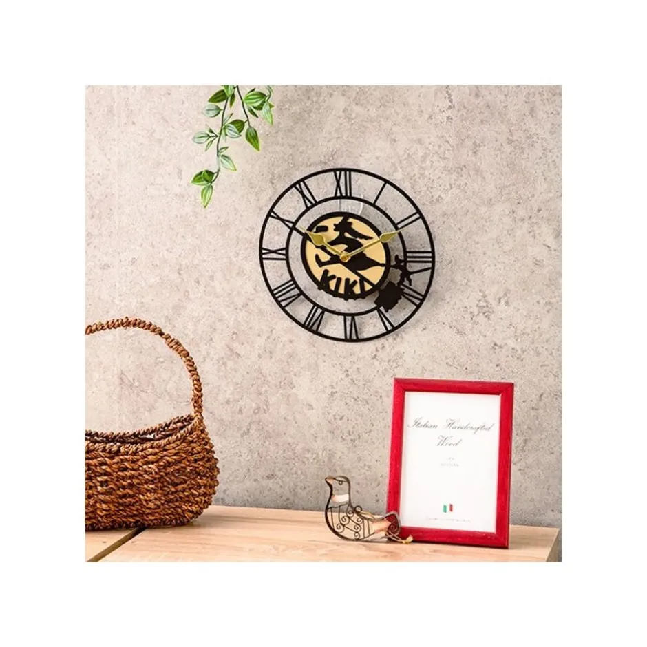 Maison Ghibli Decoration-Wall Clock Kiki'S Signboard - Kiki'S Delivery Service