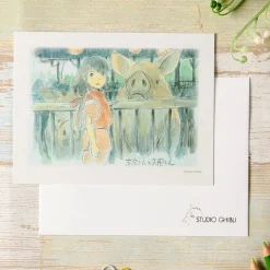 Maison Ghibli Postcards And Letter Papers-Watercolour Greeting Cards 24 X 15,8 Cm Chihiro - Spirited Away