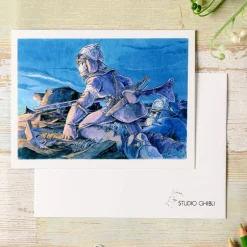 Maison Ghibli Postcards And Letter Papers-Watercolour Greeting Cards 24 X 15,8 Cm On The Line - Nausicaa