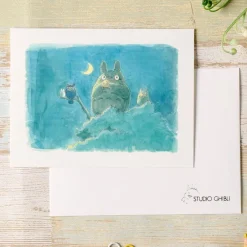 Maison Ghibli Postcards And Letter Papers-Watercolour Greeting Cards 24 X 15,8 Cm Autumn - My Neighbor Totoro