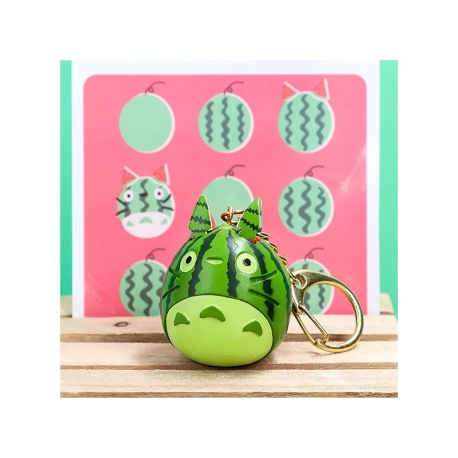 Maison Ghibli Keychains-Watermelon Keyring - My Neighbor Totoro
