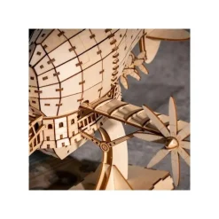 Maison Ghibli Arts And Crafts-Wood Model Kigumi Tiger Moth - Castle In The Sky