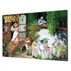 Maison Ghibli Wall Decoration-Wood Panel 03 - Tea Time - Sherlock Holmes