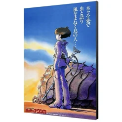 Maison Ghibli Wall Decoration-Wood Panel 35 X 50 Japanese Movie Poster - Nausicaa