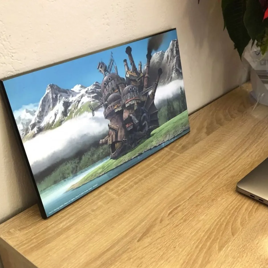 Maison Ghibli Wall Decoration-Wood Panel Ghibli 05 - Howl'S Moving Castle