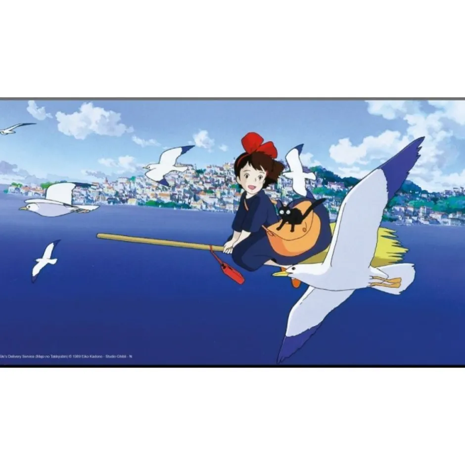 Maison Ghibli Wall Decoration-Wood Panel Ghibli 01 - Kiki'S Delivery Service