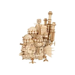 Maison Ghibli Arts And Crafts-Wooden Craft Kit Kigumi Howl'S Castle - Howl'S Moving Castle